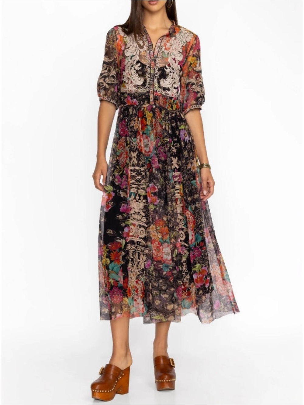Johnny Was Women's Mazzy Shirtdress